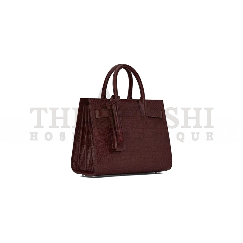 Y51 SAC DE JOUR NANO BAG IN CROCODILE-EMBOSSED LEATHER 392035DND1N6475 (22*18*10.5cm) Master Quality